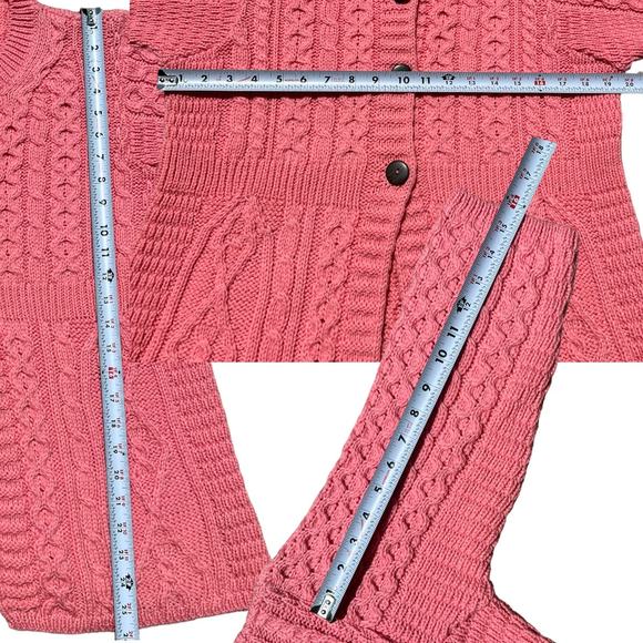 Kilronan Knitwear 100% Pure New Wool Sweater Sz S - Picture 3 of 6